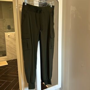 All In Motion Joggers- sage green: size S